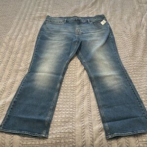 Old Navy men’s jeans basic boot cut light wash 40x30